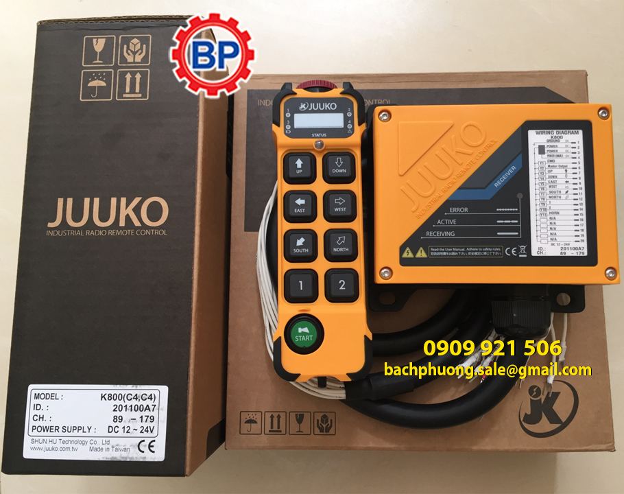 Điều khiển từ xa Juuko - K808