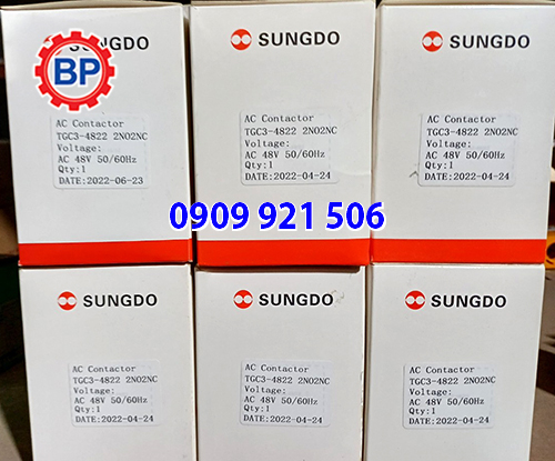 Khởi động từ Sungdo Contactor TGC3-48AC